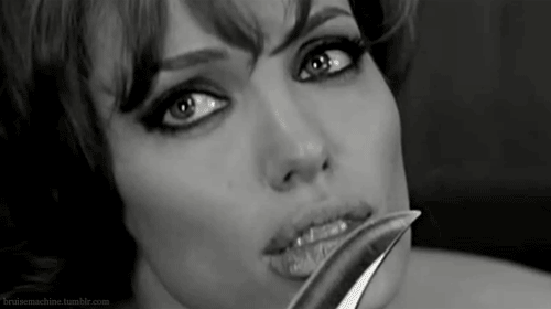 Knife Fetish - Angelina Jolie