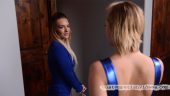 Wet fetish Cali Carter and Bailey Brooke shower sex