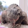 Wet Messy Mudbath - Adriana Chechik squirts in a tub of mud