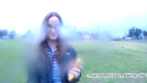 Wet and Messy POV - Jay Taylor smashes a banana in your face