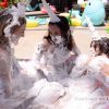 Inflatables Fetish - Riley Reyes, Gabriella Paltrova, Juliette March pop all inflatables in sight and wrestle in shaving cream