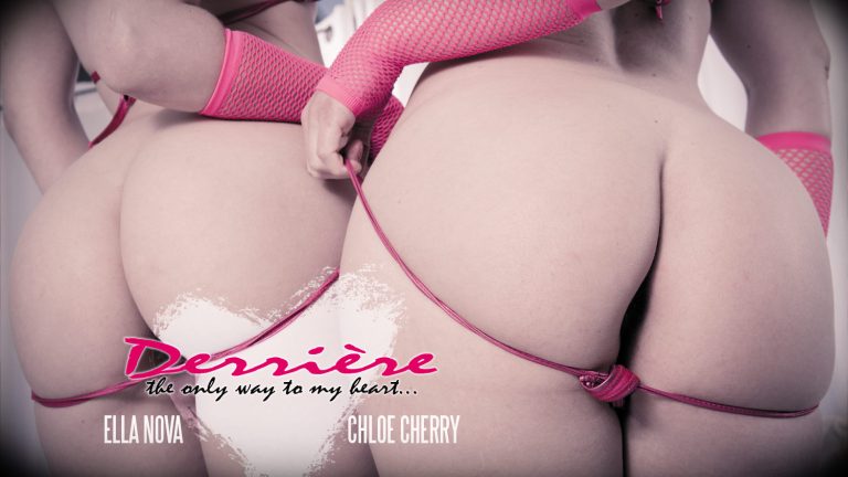 Derriere - Ella Nova and Chloe Cherry anal sex lesbians
