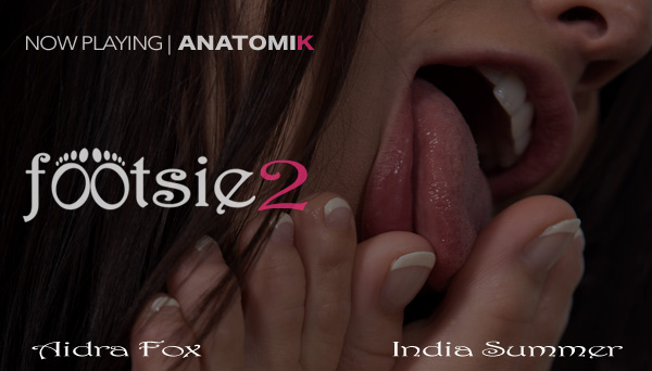 Aidra Fox and India Summer star in the foot fetish film Footsie 2