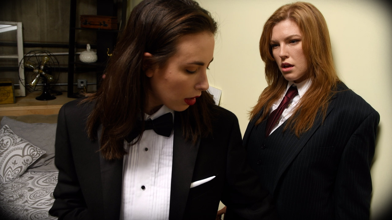 Casey Calvert and Ella Nova in Executive Role Reversal