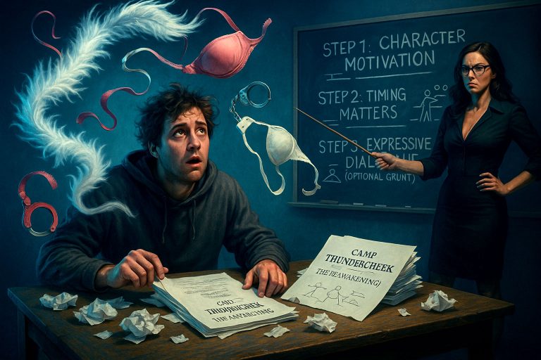 Writing a script for fetish porn